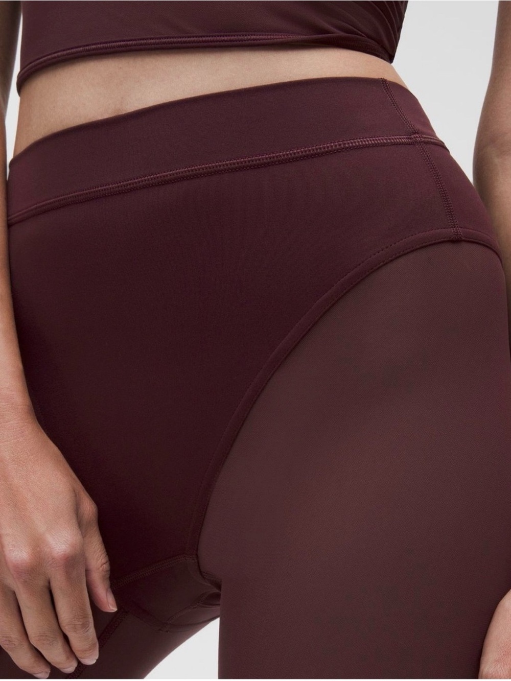 Lululemon Nulu Mesh Leg Tight 28” - Picture 3 of 7